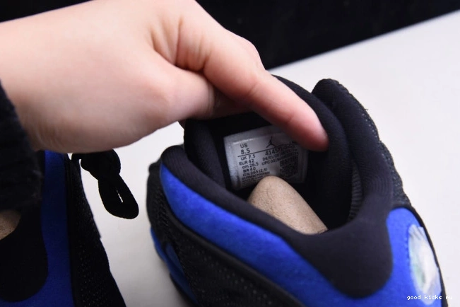 Retro Jordan 414571-040 13 Black Hyper Royal 0728